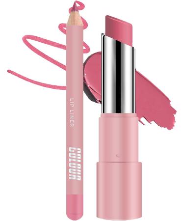 Moisturizing Tinted Lip Balm - Waterproof Lipliner Color Pencil | Nourishing Long Lasting Volume Boosting Matte Lip Balm Non-Sticky For Daily Makeup In Cold Weather - Buy Online on GoSupps.com