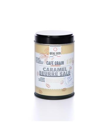 QUAI SUD Flavored Coffee Beans | 150g | Salted Butter Caramel Flavor
