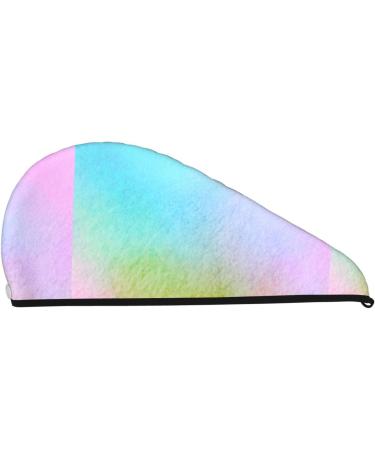Colorful Wavy Abstract Microfiber Hair Towel - Soft Super Absorbent Wrap for Long Curly & Thick Hair - Buy Online on GoSupps.com