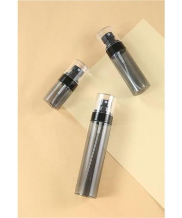 GeRRiT Fine Mist Spray Dispensing Bottle Portable Travel Containers Fine Mist Plastic Mini Travel Empty Bottle Set Refillable Containers for Cleaning Gardening Plant Black - Buy Online on GoSupps.com