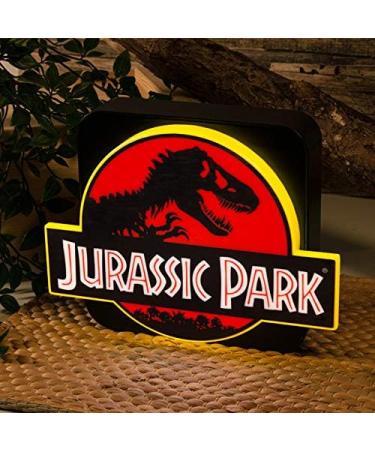 Jurassic Park 3D Lamp Wall Light - Official Merchandise for Bedroom, Home, Study & Office - Ambient Gaming Accessory - Buy Online on GoSupps.com