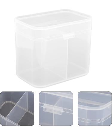 Premium 2-Piece Makeup Case & Cosmetic Cotton Holder Set | Versatile Tubular Round Pads & Storage for Bathroom | International Shipping - Buy Online on GoSupps.com