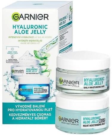 Garnier Hyaluronic Aloe Jelly Skincare Duo Day and Night - Buy Online on GoSupps.com