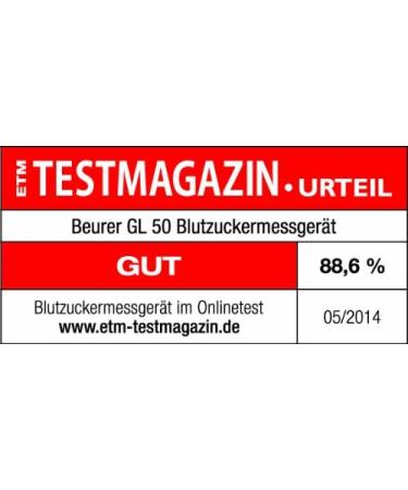 Beurer GL 50 Blood Glucose Meter - Accurate & Portable Diabetes Testing | International Shipping - Buy Online on GoSupps.com