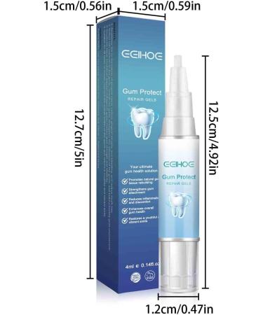 Gum Therapy Gel & Tooth Whitening Pen Set - Repair Protect & Reduce Inflammation - 5 Pieces - Buy Online on GoSupps.com