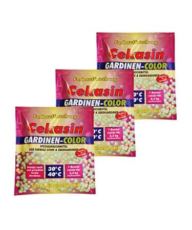 20 x Cekasin Curtain Color Curtain Detergent Color Refresher Washing Powder