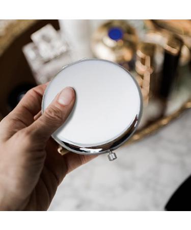 Teegxddy 1PCS Personalized Pocket Makeup Mirror | Small Magnifying Mirror - Perfect Birthday Gift for Daughter | International Shipping Available - Buy Online on GoSupps.com