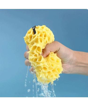 Beavorty 3pcs Honeycomb Bath Ball Sponges - Natural Exfoliating Loofah for Skin Cleansing & Shower | International Shipping Available - Buy Online on GoSupps.com