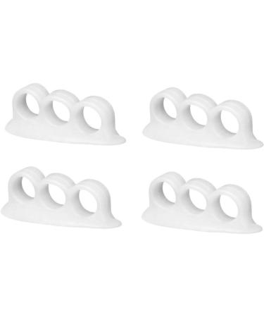 4x Silicone Gel Toe Separator for Hallux Valgus - Premium Forefoot Pad for Pain Relief | International Shipping - Buy Online on GoSupps.com