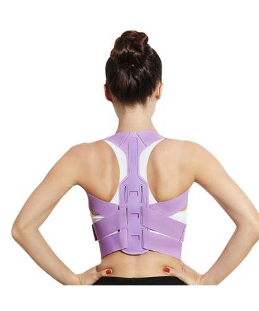 mdlian Brace Support Belt Adjustable Back Posture Corrector Clavicle Spine Back Shoulder Lumbar Posture Correction Corset For Posture(D Medium) Medium D