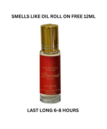 Maison De Paris Extrait De Parfum 3.4oz + Red Baccara 3.4oz + Bacarrat Rogue 540 Roll On Body Oil unisex (12ml) (Pack of 3) (inspired by BACARRAT ROGUE 540) - Buy Online on GoSupps.com