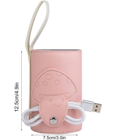 Baby Bottle Warmer USB Baby Bottle Warmer Heater Bottle Bag Milk Bottle Heater Baby Milk Heater Milk Boxes for Water Cups for Mineral Water Bottles Insulation Bottle(Pink) - Buy Online on GoSupps.com