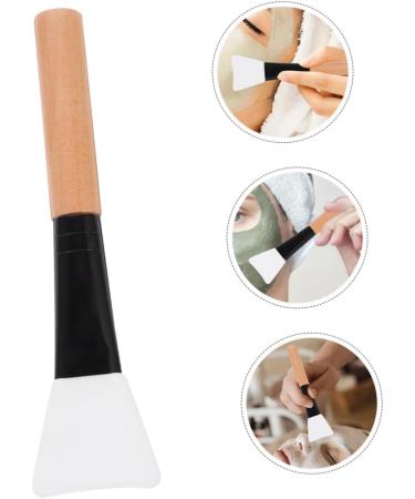 Set of 3 brushes face brushes for cosmetic spatula make-up brush beautiful tool applicator for applicator tool care applicator brush wood 12.20X3.20X1.10CM As Shown - Buy Online on GoSupps.com