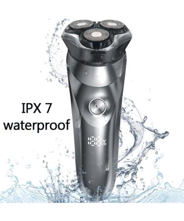 Buy IPX7 Waterproof Electric Head Shaver for Bald Men | Dual Wet-Dry Smart Razor with LCD Display & Beard Trimmer - Buy Online on GoSupps.com