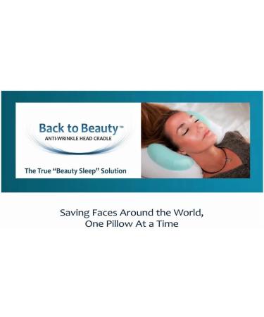 Back to Beauty Anti-Wrinkle Head Cradle - Beauty Pillow for Wrinkle-Free Sleep - Buy Online on GoSupps.com