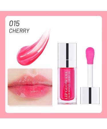 Swaqanry Cherry Plumping Lip Oil - Long Lasting Hydration and Nourishment for Dry Lips - Buy Online on GoSupps.com