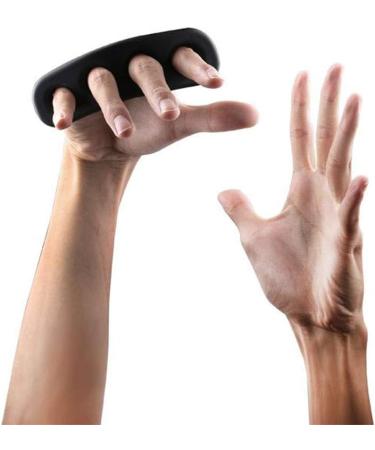 Silicone Basketball Shooting Trainer Aid - Hand Palm Orthotics for Youth and Adult - Blue/Black 2pcs - Buy Online on GoSupps.com