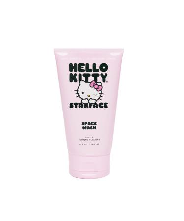 Starface x Hello Kitty Space Wash Foaming Facial Cleanser  Made with Willow Bark Extract  No Parabens  No Sulfates  Gentle on All Skin Types  4.2oz