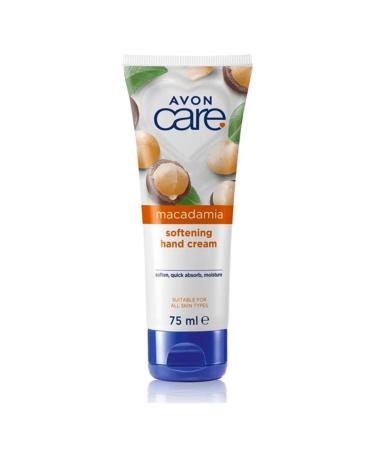 Avon Care Softening Moisture Hand Cream with Macadamia - 75ml | Nourishing Cream for Soft Hands | International Shipping Available - Buy Online on GoSupps.com