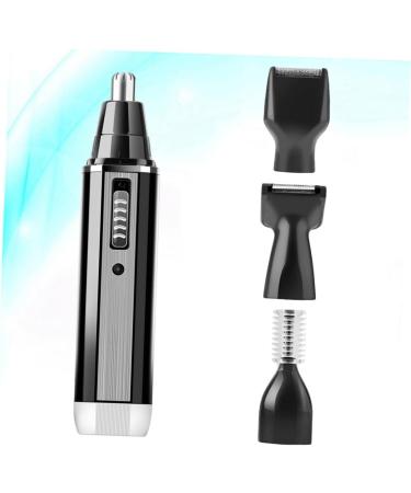 FRCOLOR 3 Pcs Electric Hair Clippers for Men - Professional Hair Trimmer & Nose Hair Removal Set | Black - Ideal for Home Use - Buy Online on GoSupps.com