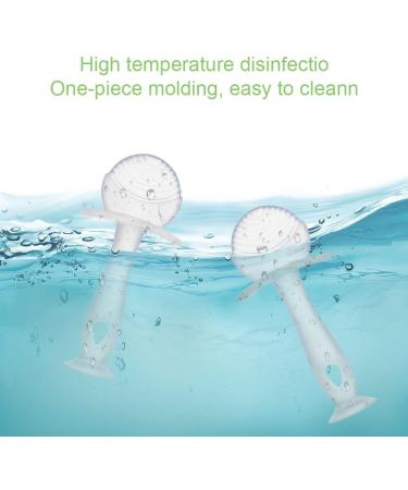 Vicloon Baby Teething Toys 2pcs - Silicone Teether with Anti-Lost Chains - S-Lollipop Design for Sore Gums Pain Relief - Suitable for 2+ Months - Buy Online on GoSupps.com