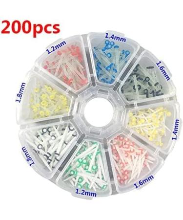 Buy BoNew Oral Fiber Post Set - 200pcs for Glass Quartz Teeth Restorative Sizes 1.0/1.2/1.4/1.6mm | International Shipping Available - Buy Online on GoSupps.com