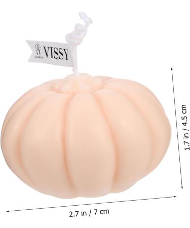 Pumpkin Scented Tea Light Candles - Halloween Decor & Wedding Souvenir | 1 7X7X4.5CM - Buy Online on GoSupps.com