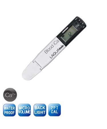 HORIBA LAQUAtwin Ca-11C Bovine Blood ICA Checker Range 0.1-5.0 mmol/L Operating 5 to 40 IP67 Water & dust Proof - Buy Online on GoSupps.com
