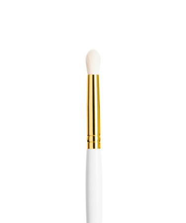 White Gold Collection #8 Medium Crease Brush - Premium Makeup Brush for Flawless Application | International Shipping Available - Buy Online on GoSupps.com