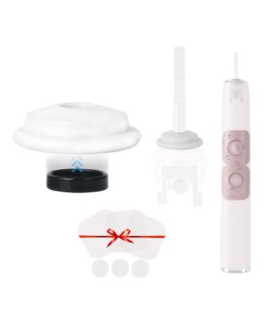 Upgraded Electric Toothbrush Shaft Rubber Seal Compatible with Philips Sonicare Replacement Parts Toothbrush Head Waterproof Rubber Parts HX6100 HX682a HX686p HX2400 HX6810 HX6836 HX751v HX9690 1 Set Waterproof Shaft Rub...
