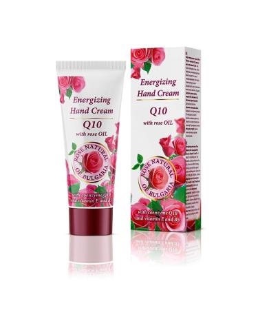 Bulfresh - Hand Cream Rose 75 ml with Q10 and Vitamins B5 E