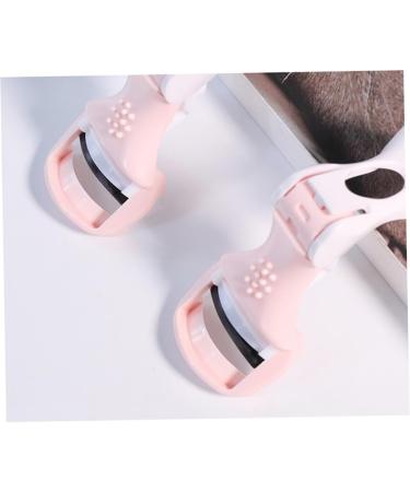 POPETPOP Eyelash Curler Kit - 2 Sets Beauty Tool Portable Eyelash Curler with Pads for Perfect Eye Lashes - Travel-Friendly Pink Lip Gloss Included - Buy Online on GoSupps.com