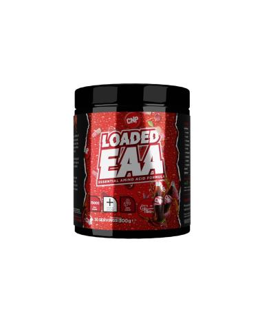CNP Professional Loaded EAAs Essential Amino Acids BCAAs Muscle Repair & Recovery Powder 300g / 100g and 30/10 Servings 9 Delicious Flavours (Cherry Cola 300g) Cherry Cola 10 Servings (Pack of 1)