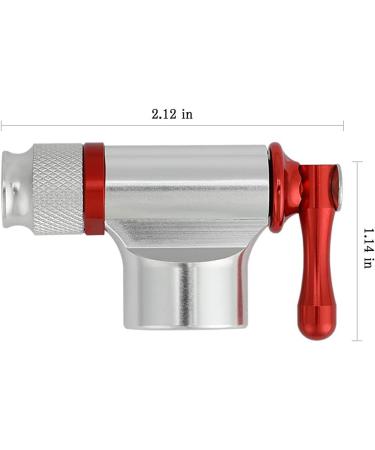 CO2 Bike Tire Inflator with Insulated Sleeve - Presta and Schrader Compatible | Quick & Easy Pump for Road and Mountain Bikes (Cartridges Not Included) - Buy Online on GoSupps.com