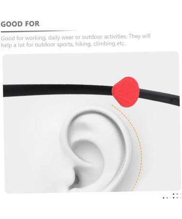 Doitool Glasses Ear Brick - 20 Pairs Non-Slip Covers for Safe Glassware | Prevent Slipping & Accidents - Buy Online on GoSupps.com