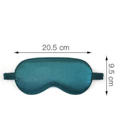 Silk Double-Sided Breathable Beauty Sleep Eye Mask for Women Men - Navy - Buy Online on GoSupps.com