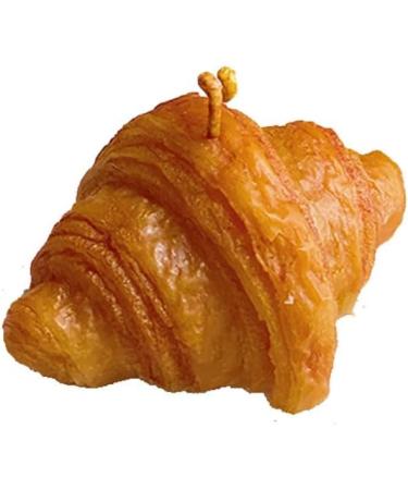 Buy Croissant Shaped Vanilla Scented Candle | Cozy Aroma Soy Wax | Stress Relief Gift | International Shipping - Buy Online on GoSupps.com