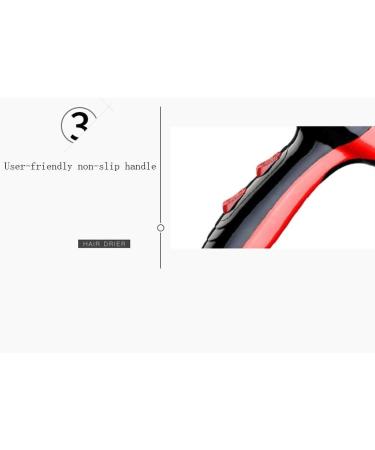 Hair Dryer Negative Ionic Fast Dry Low Noise Hair Dryer Professional Salon Hair Dryer with Diffuser Concentrator Styling - Buy Online on GoSupps.com