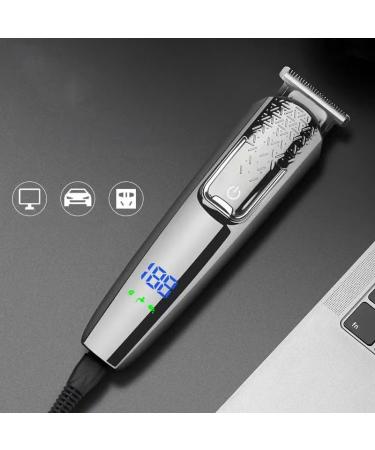 Multi-Functional Intelligent Hair Clipper | Fast Charging Electric Hair Clipper - 15.9cm Gray - Buy Online on GoSupps.com