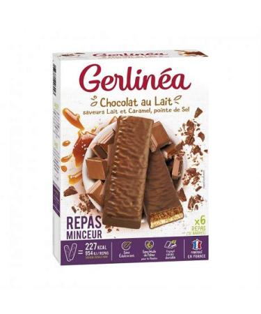 GERLINÉA - Double Flavor Meal Bars 372G - Pack of 3 - free delivery