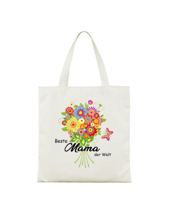 UTEFIF fabric bag - Best mom in the world gift for mothers gifts for mom for her birthday gift ideas for mother