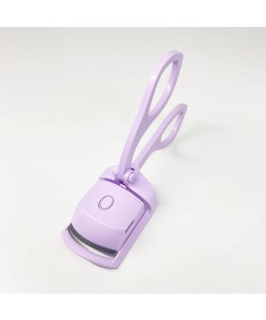 Electric Heated Eyelash Curler - 2 Heating Modes for Quick & Natural Curling - Long Lasting Results - Purple (1Pack) - Buy Online on GoSupps.com