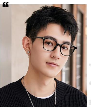 Buy Pin Temple Square TR90 Frame Blue Light Blocking Glasses for Women & Men - Anti UV Computer & Reading Glasses - Clear 44mm International Shipping Available - Buy Online on GoSupps.com