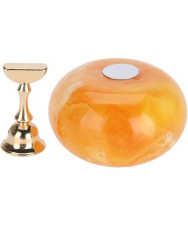 ANKROYU Nail Display Stand Nail Practice Set Acrylic Nail Art Nail Display Practice Stand Nail Pen Holder Magnetic Gold Base Practical Nail Accessories(Chrysophoron) - Buy Online on GoSupps.com