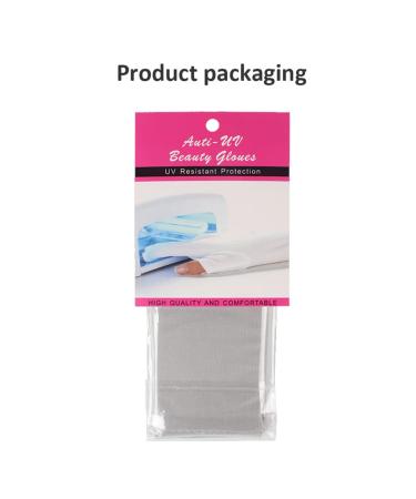 Nail Dryer Anti UV Protection Gloves Led Lamp Radiation UV Shield Fingerless Gloves Nail Art Dryer Tools for Salon Home 1 Pair Black Nail Gloves - Buy Online on GoSupps.com