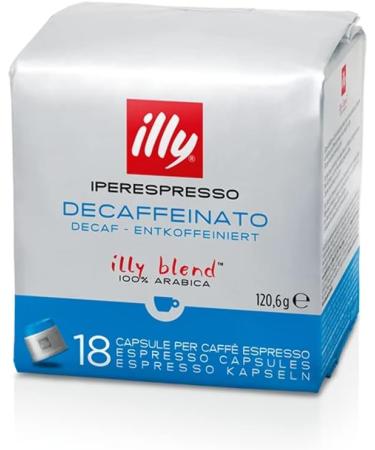 Illy Decaffeinated Coffee Iperespresso Cube 18 Capsules - Buy Online on GoSupps.com