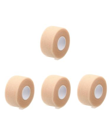 NOLITOY 4 Rolls Shock Absorbing Film for Racquet Sports Tape Training Athlete Tape Multi-Function Athlete Tape Portable Athlete Tape Elastic Athlete Tape Training Sports Tape