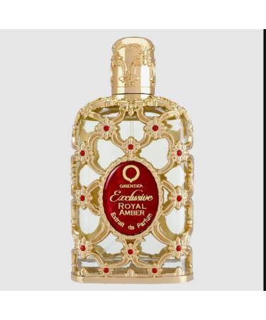 Orientica Luxury Collection Exclusive Royal Amber Extrait de Parfum - 2.7oz/80ml - Gourmand Fragrance for Women Women's Perfume with Notes of Bergamot Melon Vanilla & Pineapple - Buy Online on GoSupps.com