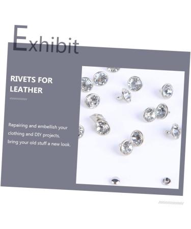 COHEALI 800 Sets Diamond Stud Rivets Crystal Decor Scrapbook Accessories Luggage Leather Parts Rivet - Buy Online on GoSupps.com