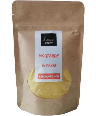 Marque fran aise ind pendante | Petite entreprise familiale | Poudre de Moutarde 100g (2x50g) | Le Monopati Original | Origine Inde | 100% Naturelle | Sans additifs ni conservateurs - Buy Online on GoSupps.com